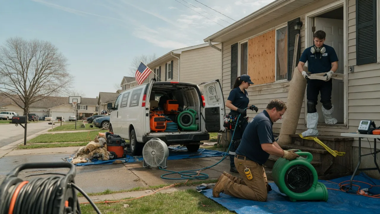 Water Damage Restoration in Healdton, OK near me